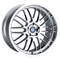BMW chrome wheel