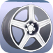 Mercedes replica wheel