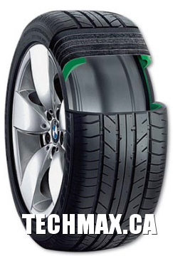 BMW run flat tire